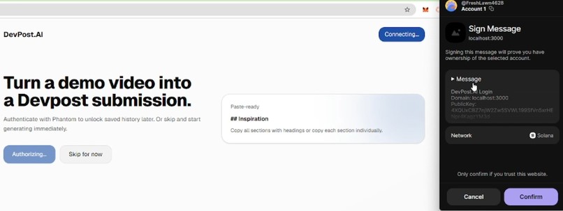 DevpostResume.AI – screenshot 3