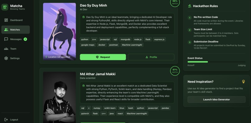 Matcha – screenshot 5