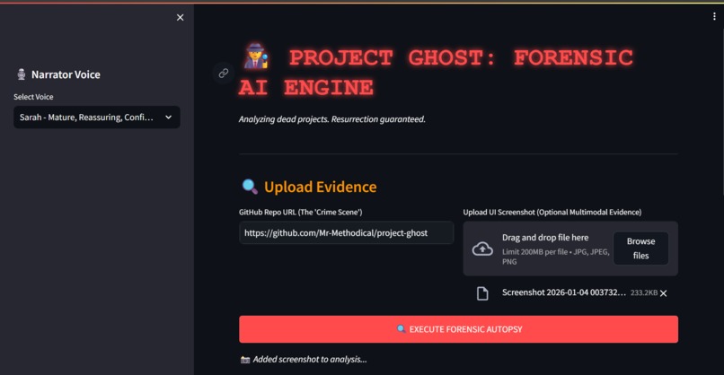 Project Ghost – screenshot 1