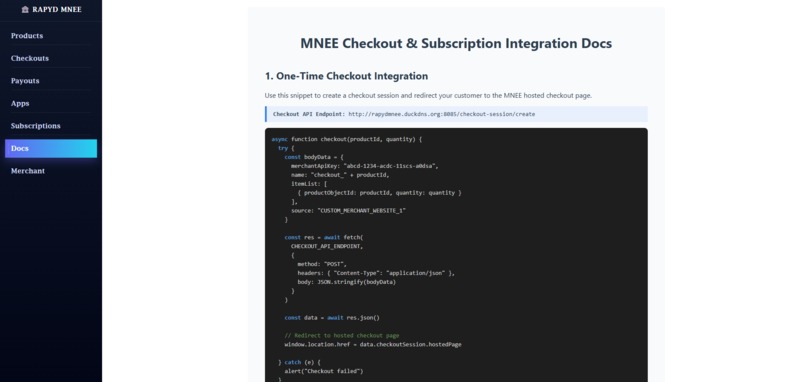 Rapyd MNEE – screenshot 19