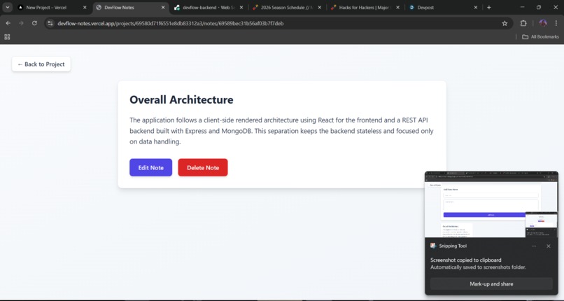 DevFlow Notes – screenshot 6