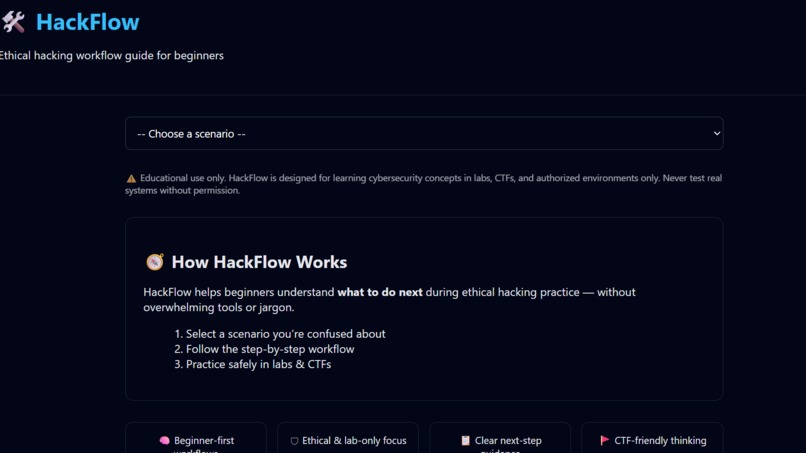 HackFlow – screenshot 1