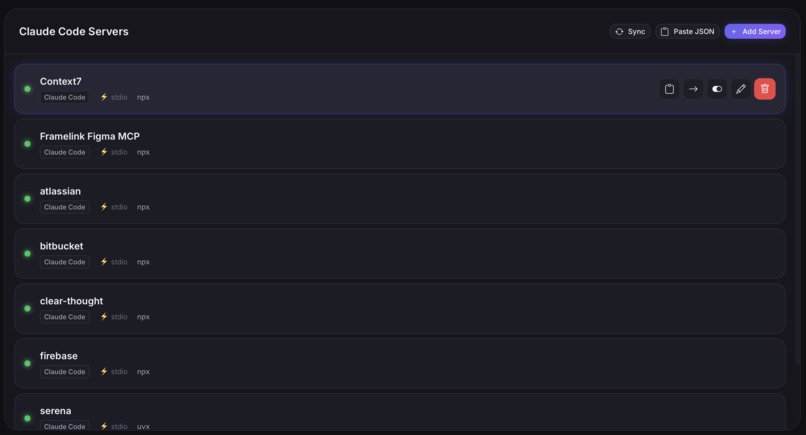 MCP Manager – screenshot 2