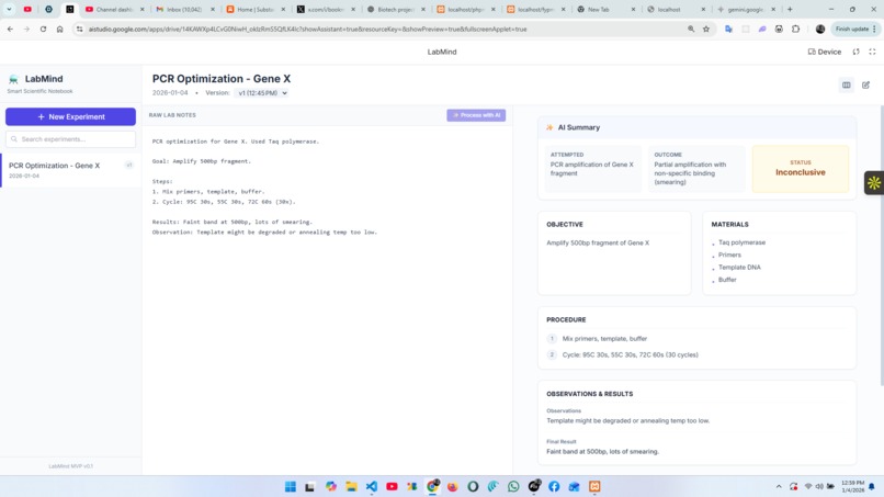 LabMind – screenshot 1