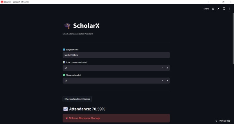 ScholarX – screenshot 2