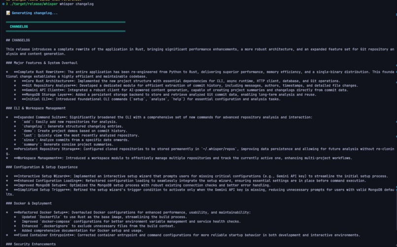 Git Whisper – screenshot 9