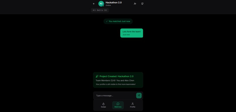 HackMatch – screenshot 1