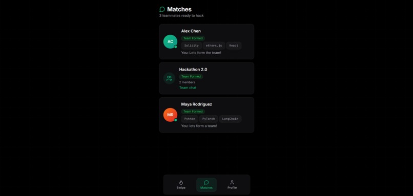 HackMatch – screenshot 4