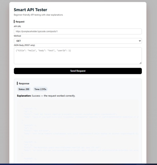 Smart API Tester – screenshot 2