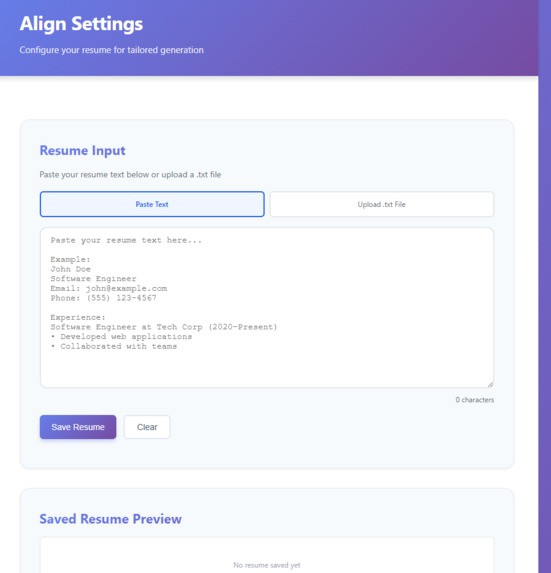 Align – screenshot 1