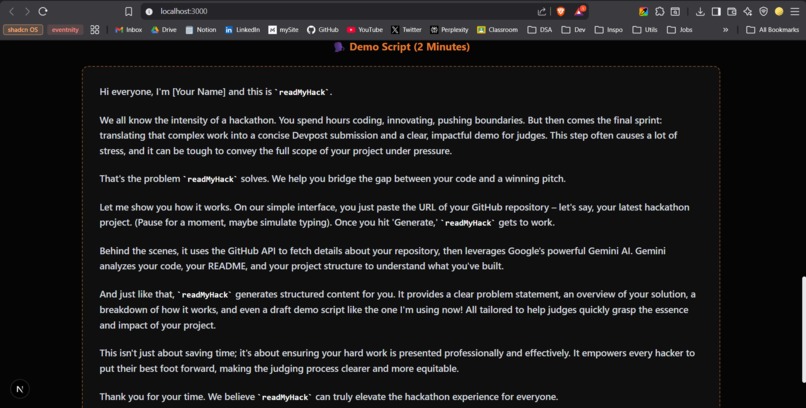 ReadMyHack – screenshot 2