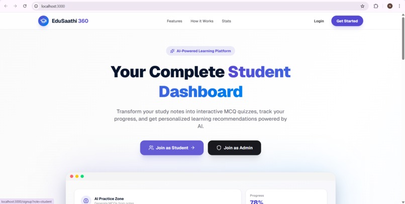 EduSaathi-360 – screenshot 3