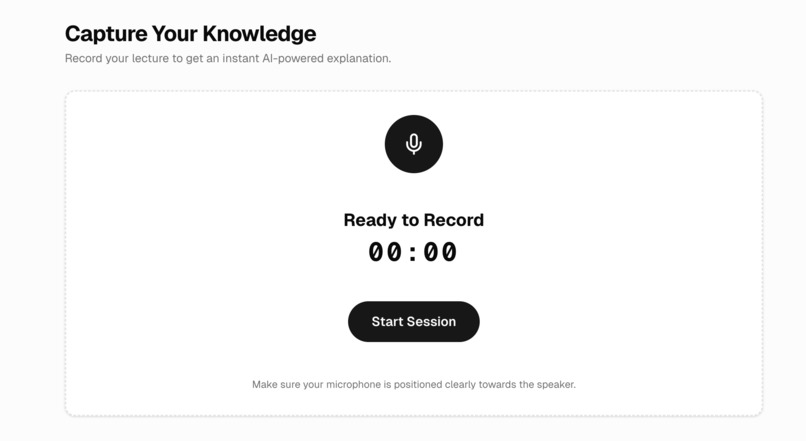 LectureLens – screenshot 3