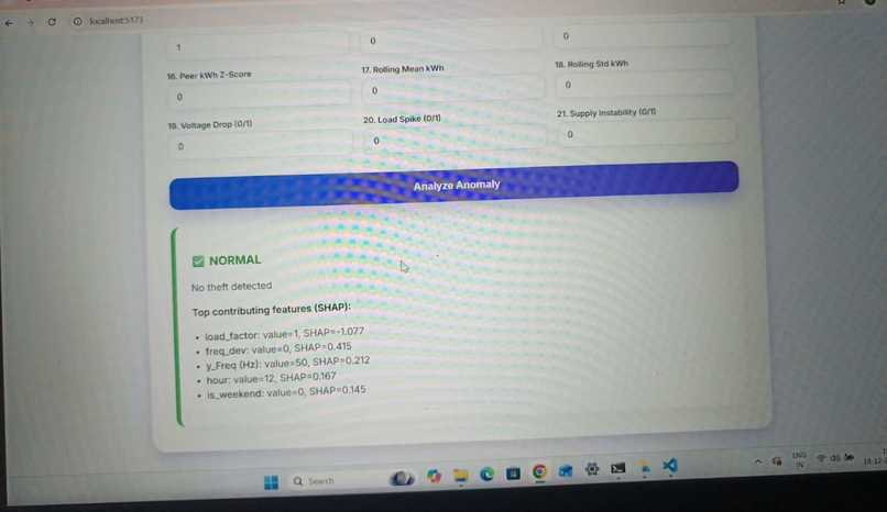 AI-Based Energy Theft Detection – screenshot 4