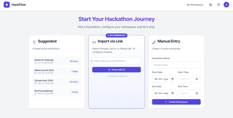 HackFlow AI – screenshot 3