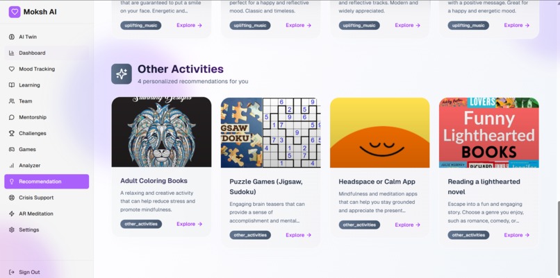 MokshAI – screenshot 13