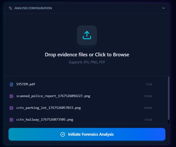 Evidex – screenshot 1