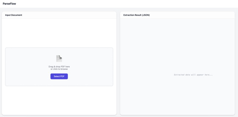 ParseFlow – screenshot 1