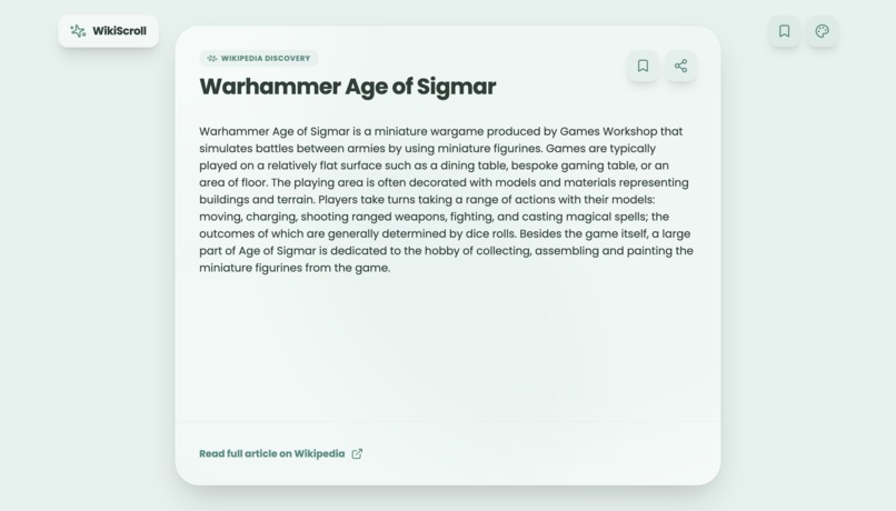 Wikireels – screenshot 1