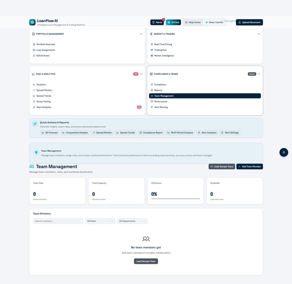 NovaFlow AI - Intelligent Loan Management & Trading Platform – screenshot 20
