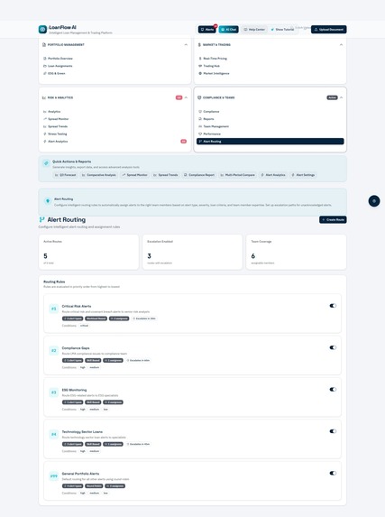 NovaFlow AI - Intelligent Loan Management & Trading Platform – screenshot 22