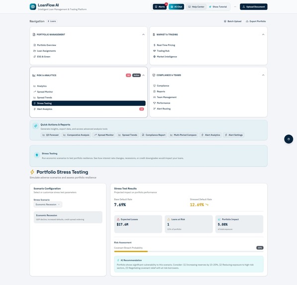 NovaFlow AI - Intelligent Loan Management & Trading Platform – screenshot 13