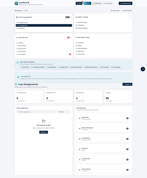 NovaFlow AI - Intelligent Loan Management & Trading Platform – screenshot 8