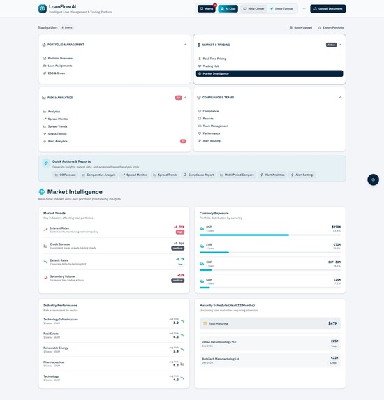 NovaFlow AI - Intelligent Loan Management & Trading Platform – screenshot 17