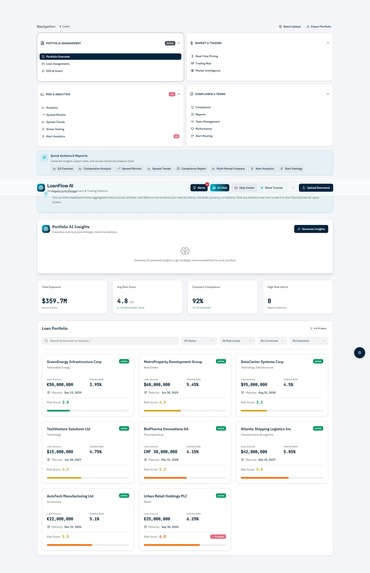NovaFlow AI - Intelligent Loan Management & Trading Platform – screenshot 7