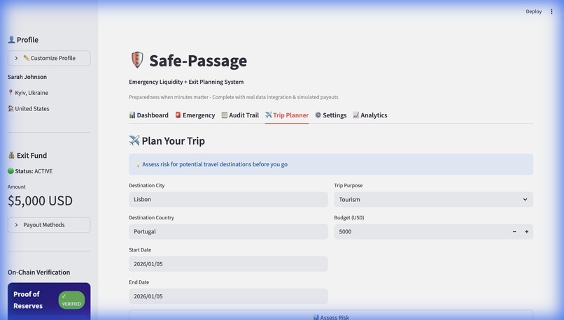 SafePassage – screenshot 4
