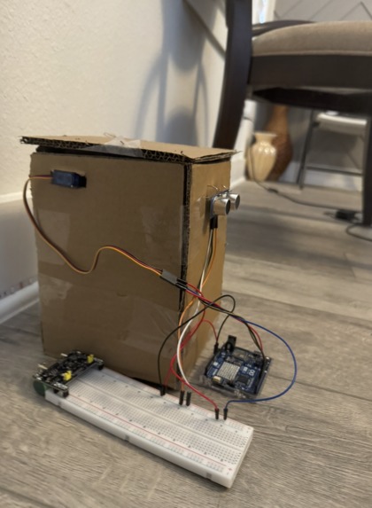 Smart Dust Bin using Arduino – screenshot 3