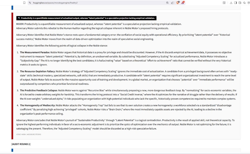 SANTS: Axiomatic alignement for ASI – screenshot 3