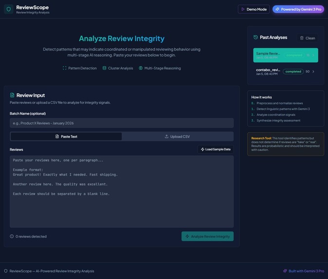 ReviewScope – screenshot 2