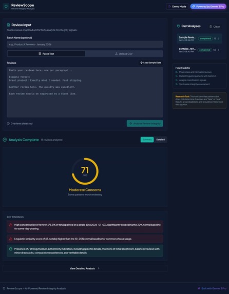 ReviewScope – screenshot 4