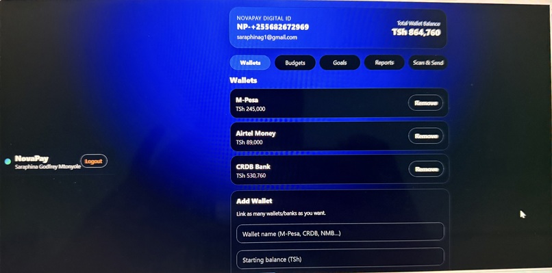 NovaPay – screenshot 2
