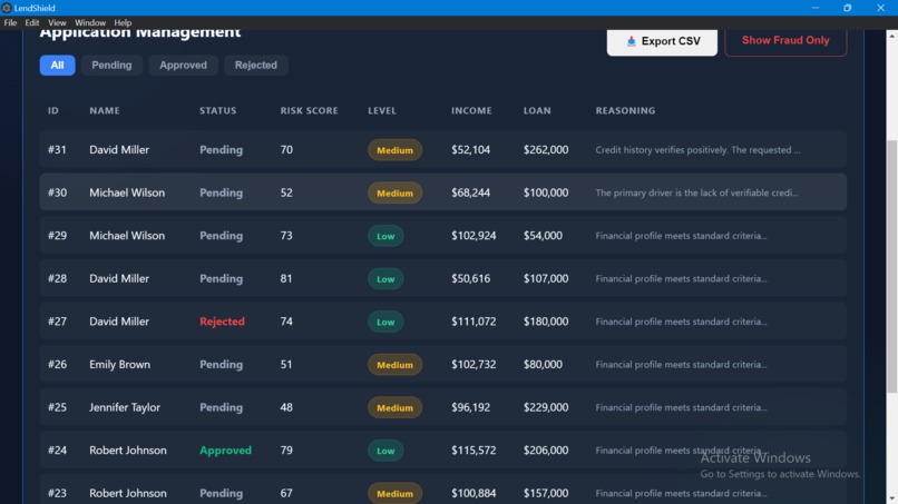 Lendshield – screenshot 4