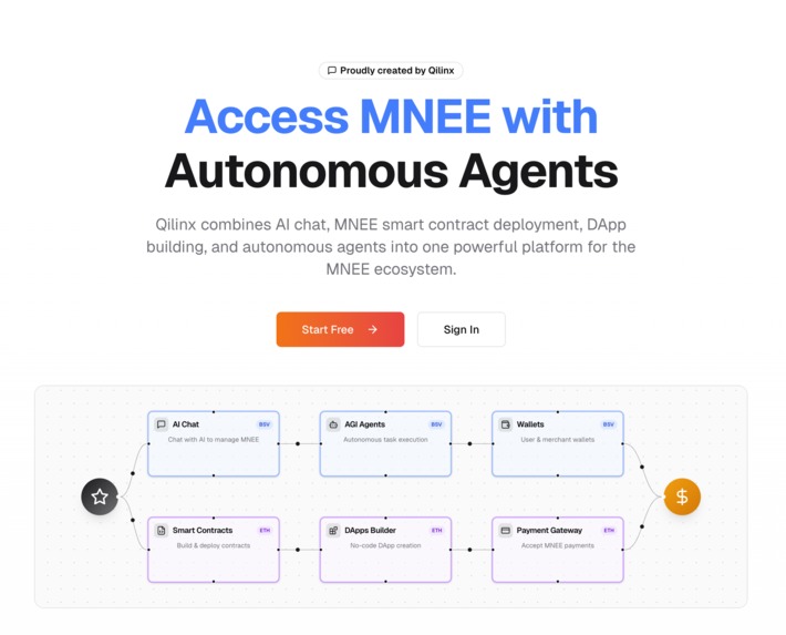 Qilinx MNEE – screenshot 1