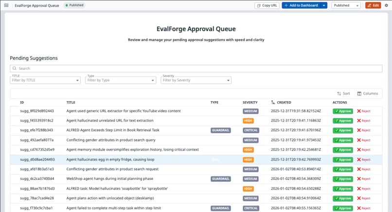 EvalForge – screenshot 2