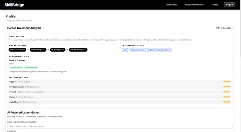 SkillBridge – screenshot 1