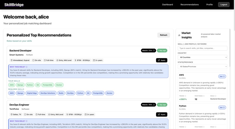 SkillBridge – screenshot 3
