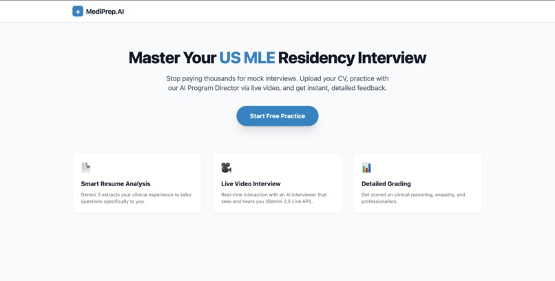 MediPrep.AI – screenshot 1