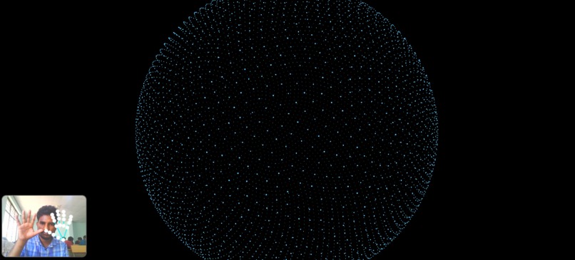 gesture-particle-system – screenshot 1