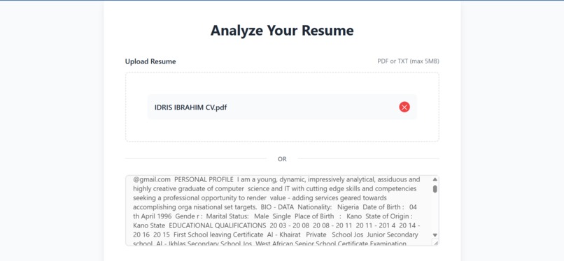 JobFit AI – screenshot 5