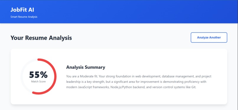 JobFit AI – screenshot 7