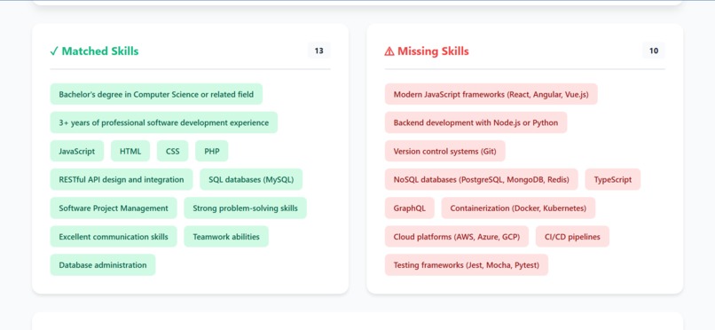 JobFit AI – screenshot 8