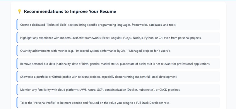 JobFit AI – screenshot 9