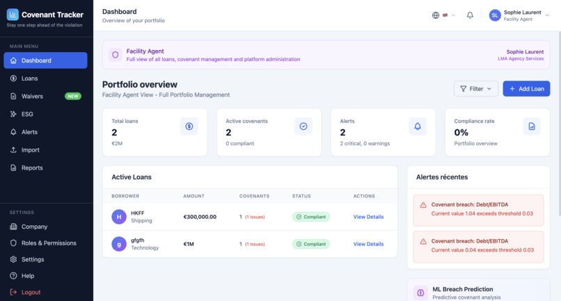 Covenant Tracker – screenshot 1