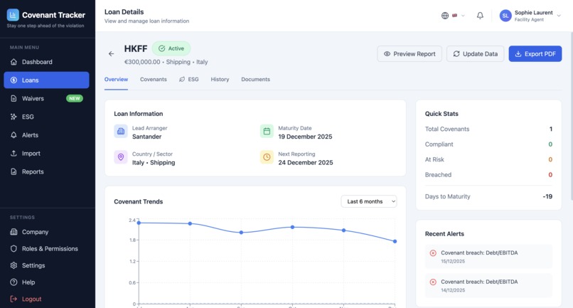 Covenant Tracker – screenshot 2