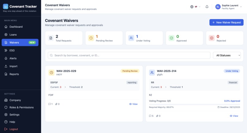 Covenant Tracker – screenshot 3