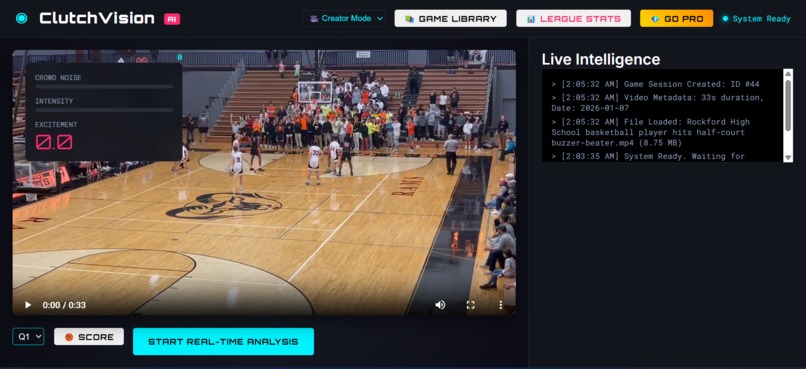 ClutchVision AI – screenshot 2
